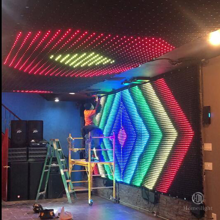 Event Party Dj - ม่านวิดีโอ LED ขนาด 10 ซม. x