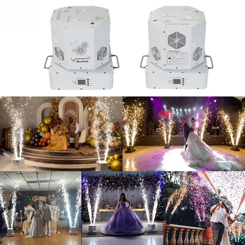 เครื่องสร้างประกายไฟเย็นแบบไร้ - Event Party Dj บทวิจารณ์และราคา