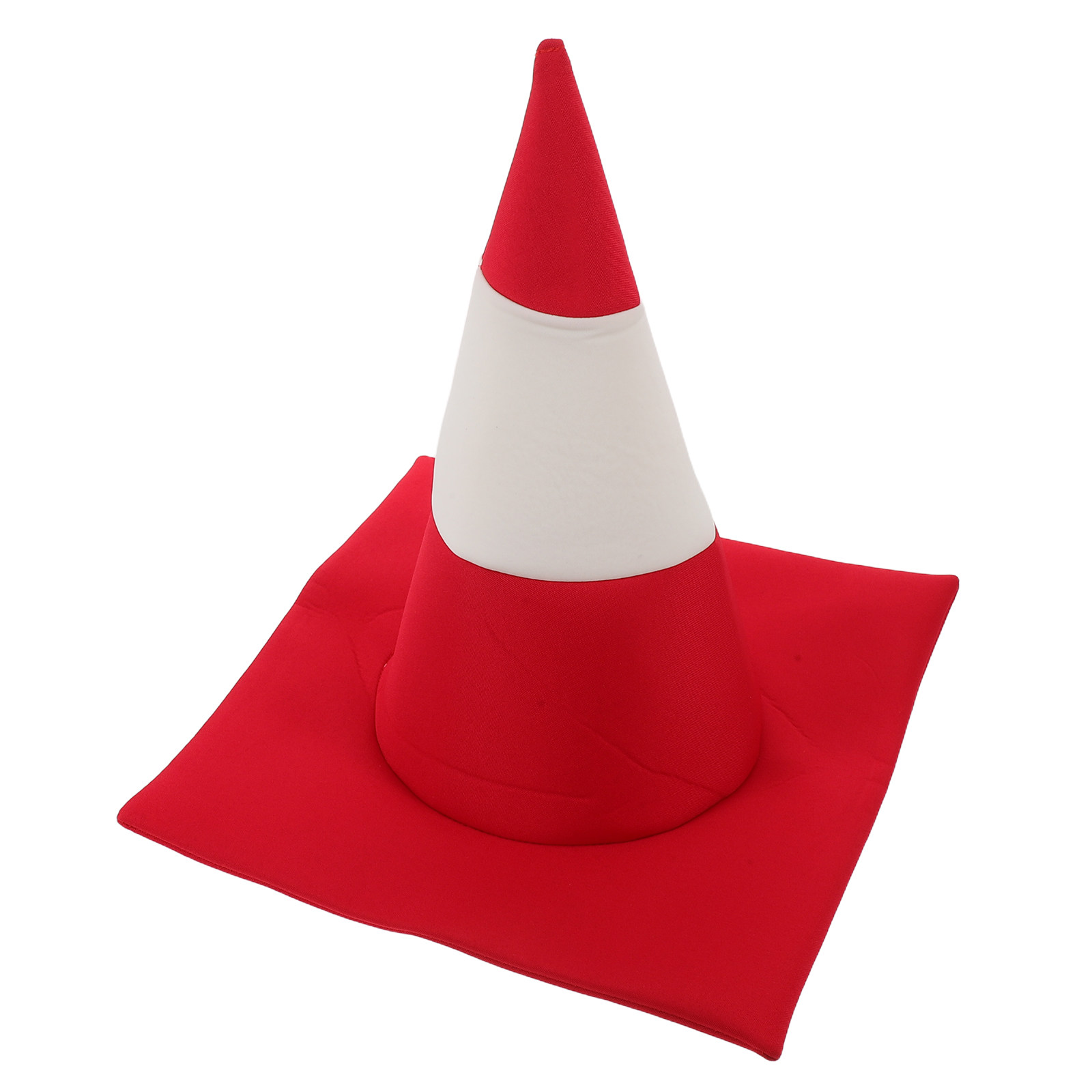 หมวกทรงกรวยจราจร สีแดงขาว ของแ - Party Hat Cone บทวิจารณ์และราคา