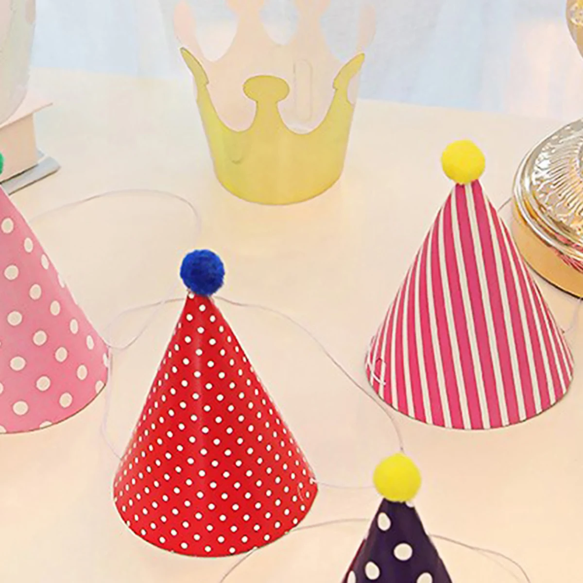 หมวกวันเกิดทรัมเป็ตปาร์ตี้วันเ - Party Hat Cone บทวิจารณ์และราคา