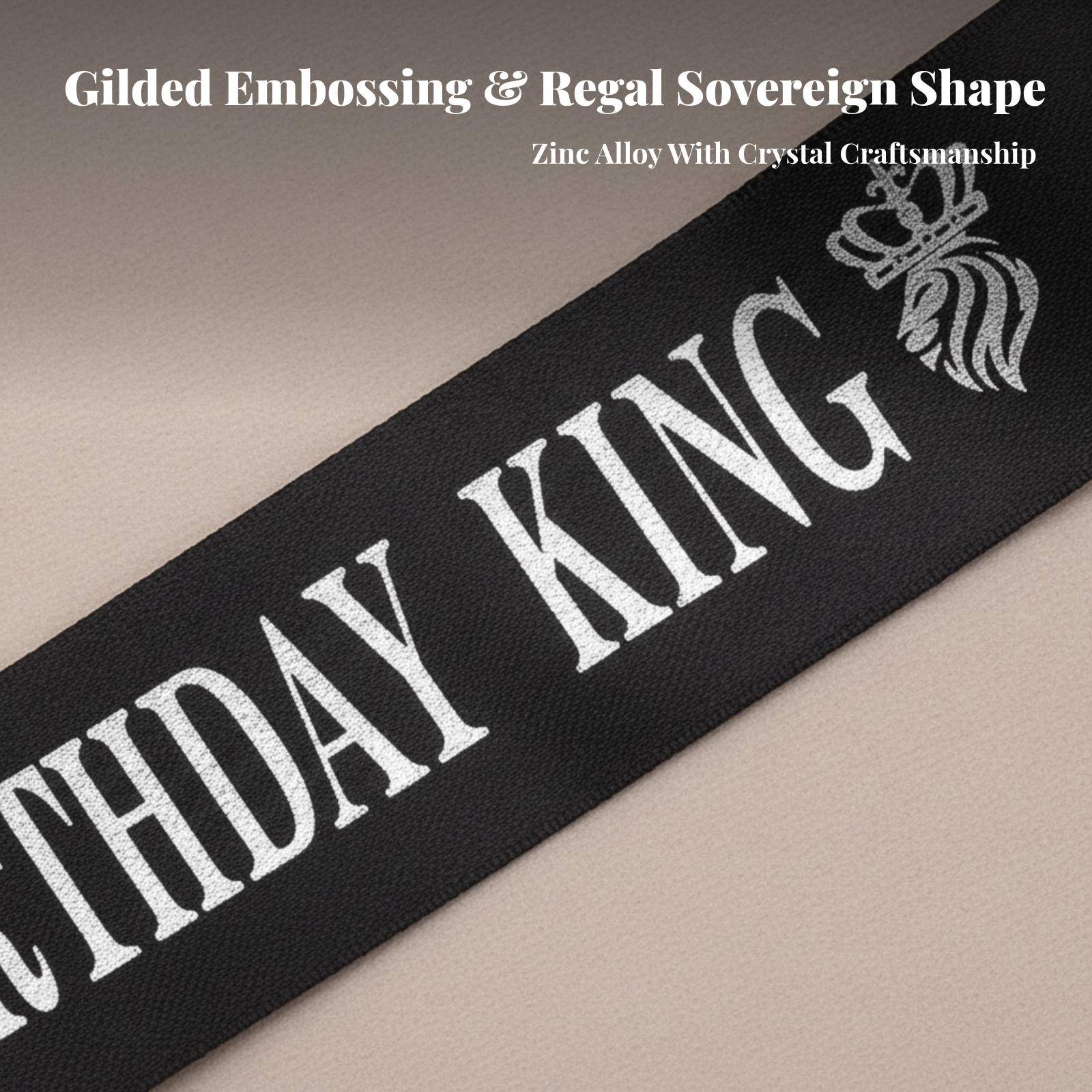 มงกุฎปาร์ตี้วันเกิดพร้อมสายคาด - Birthday Sash Glitter บทวิจารณ์และราคา