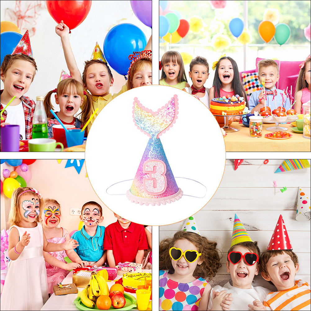 หมวกปาร์ตี้รูปทรงกรวยประดับเลื - Party Hat Cone บทวิจารณ์และราคา