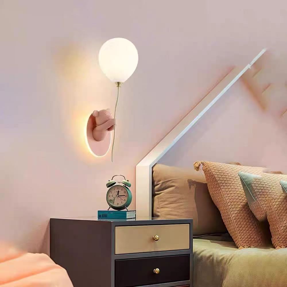 โคมไฟติดผนังการ์ตูนอิตาลี รูปห - Led Balloon Light บทวิจารณ์และราคา