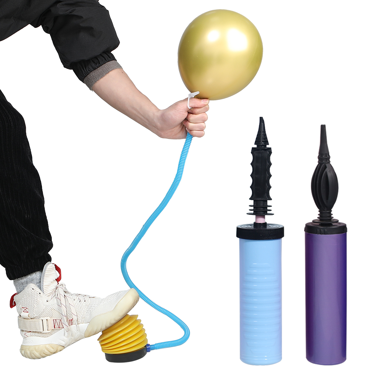 คุณภาพสูงปั๊มบอลลูน Air Inflat - Balloon Pump Hand บทวิจารณ์และราคา