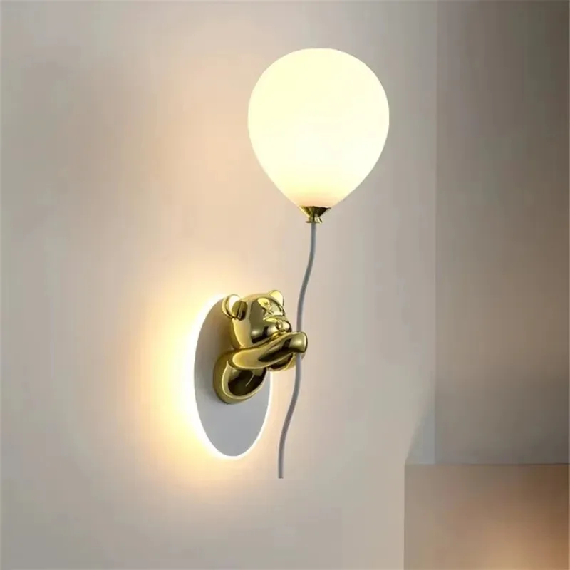 โคมไฟติดผนังรูปหมีน่ารักสไตล์น - Led Balloon Light บทวิจารณ์และราคา