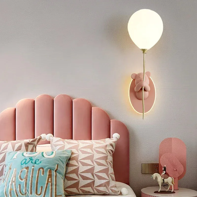 โคมไฟติดผนังรูปหมีน่ารักสไตล์น - Led Balloon Light บทวิจารณ์และราคา